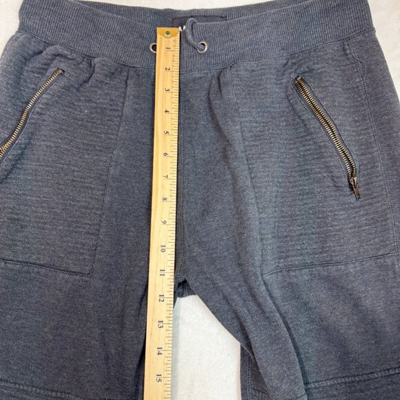 Amnesia Black Jogger Sweatpants with Zip Pockets Men's Size L - Casual Bottoms - Picture 8 of 12